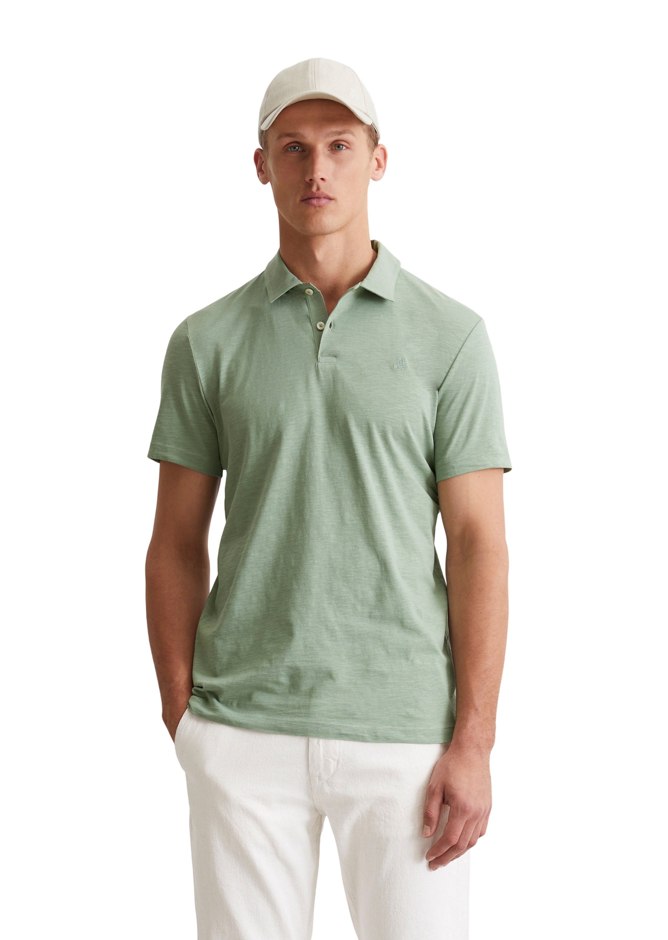 Marc O'Polo Shirt in Green: front