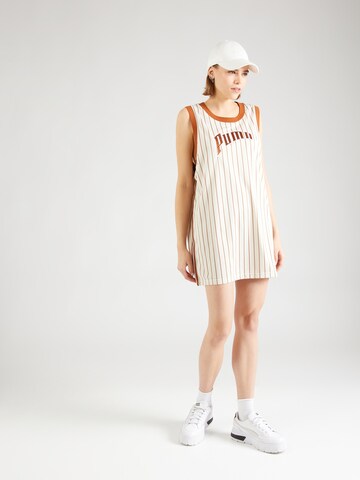 PUMA Sports Dress 'TEAM' in White: front