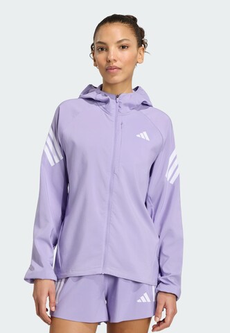 ADIDAS PERFORMANCE Athletic Jacket 'Adi365 Iconic' in Purple: front