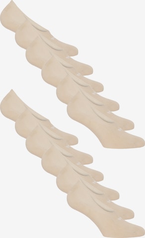 FILA Ankle Socks in Beige: front