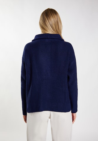 DreiMaster Vintage Пуловер 'Incus' в синьо
