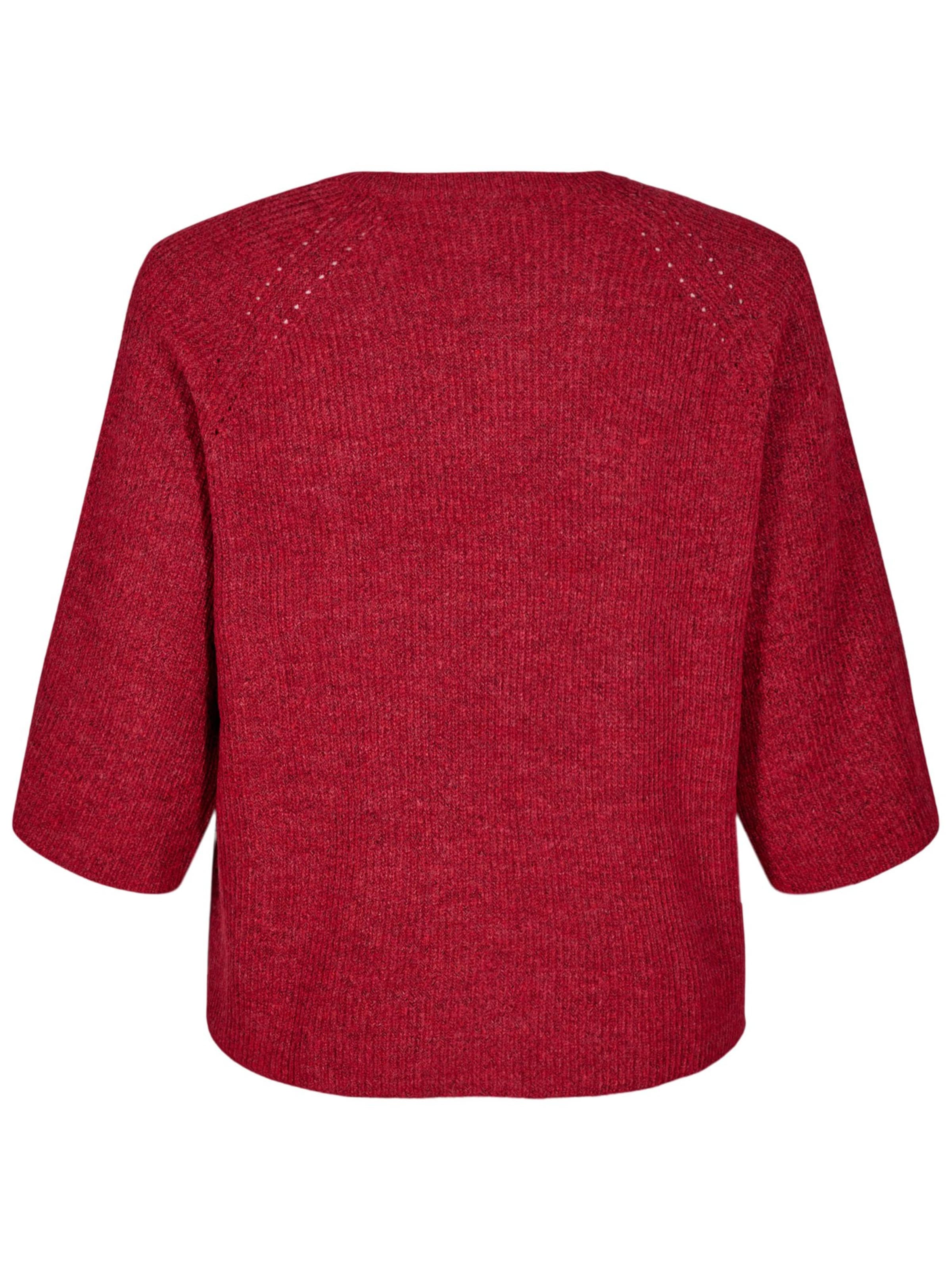Pullover 'Mwinnie' di Zizzi in rosso