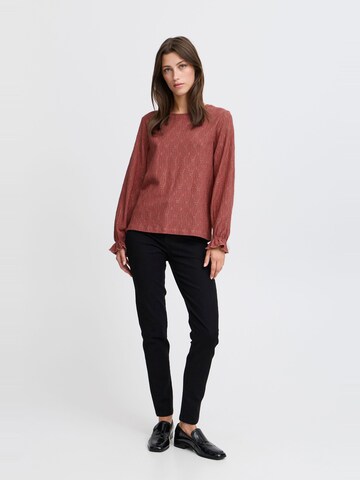 b.young Blouse 'Silva' in Red