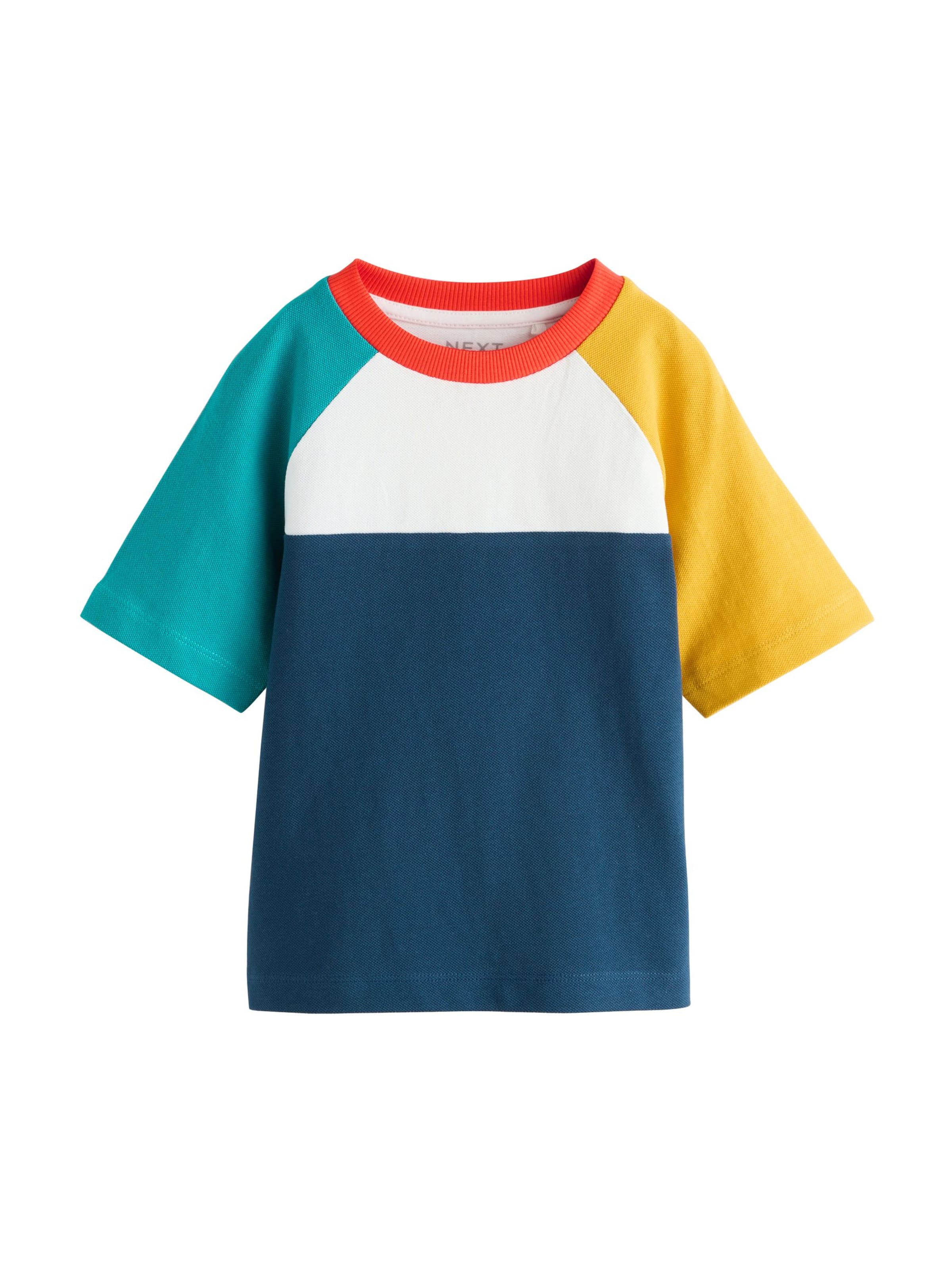 Next Shirt in Blue: front