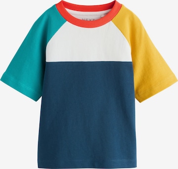 Tricou de la Next pe albastru: față