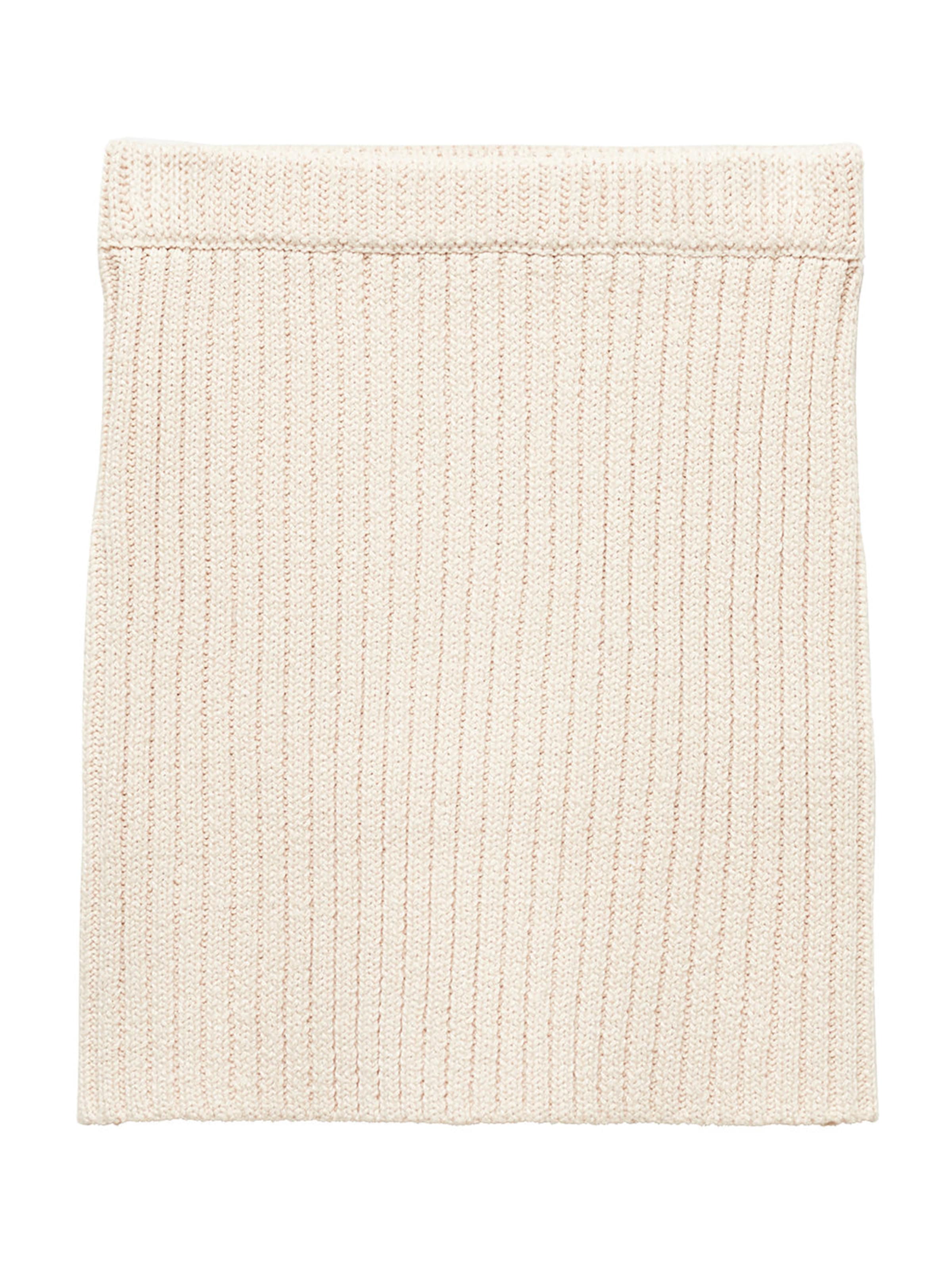 MANGO Kjol 'Bahamas' i beige: framsida