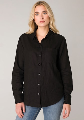 BASE LEVEL Bluse in Schwarz: predná strana