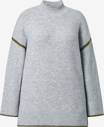 Ulla Popken Trui in Grijs: voorkant