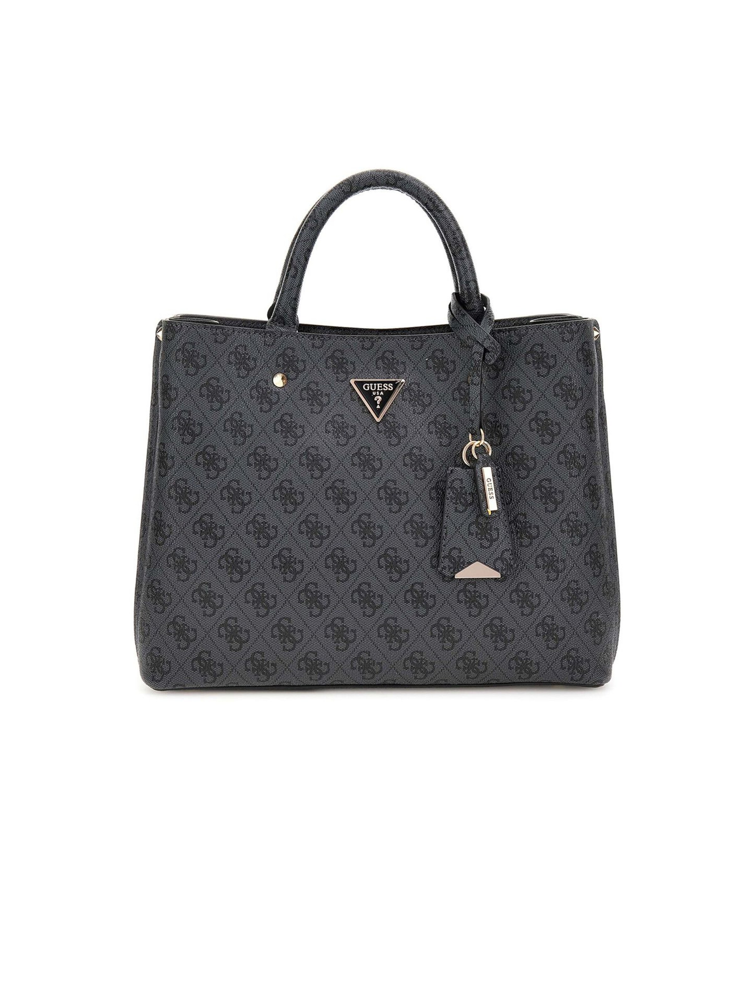 GUESS Handtasche 'Meridian'‌‌‌‌‌ in Grau: Vorderseite