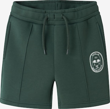 NAME IT Regular Shorts in Grün: Vorderseite