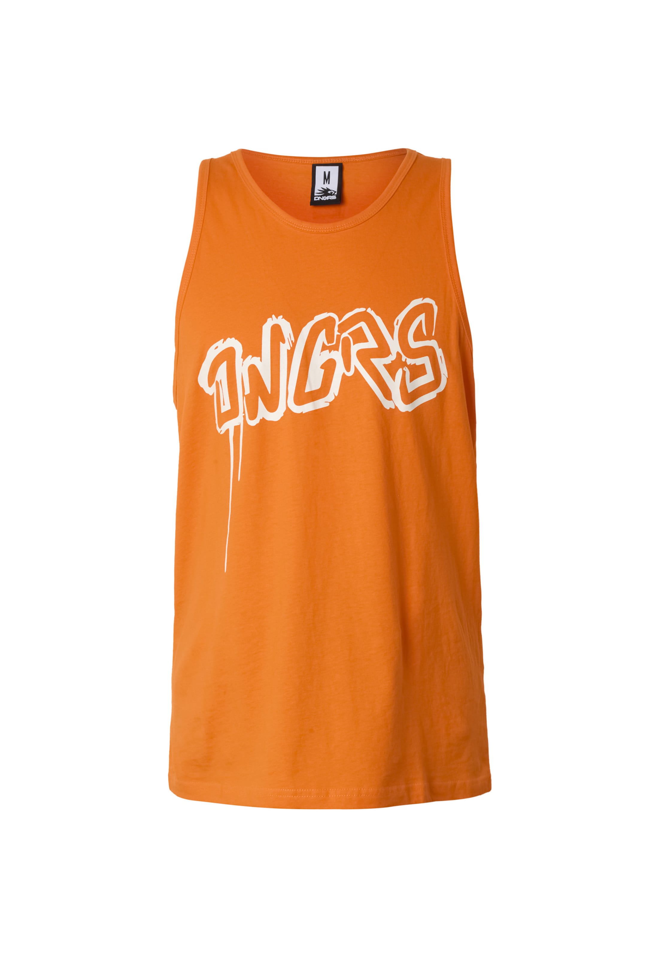 Dangerous DNGRS Regular Shorts in Orange: Vorderseite