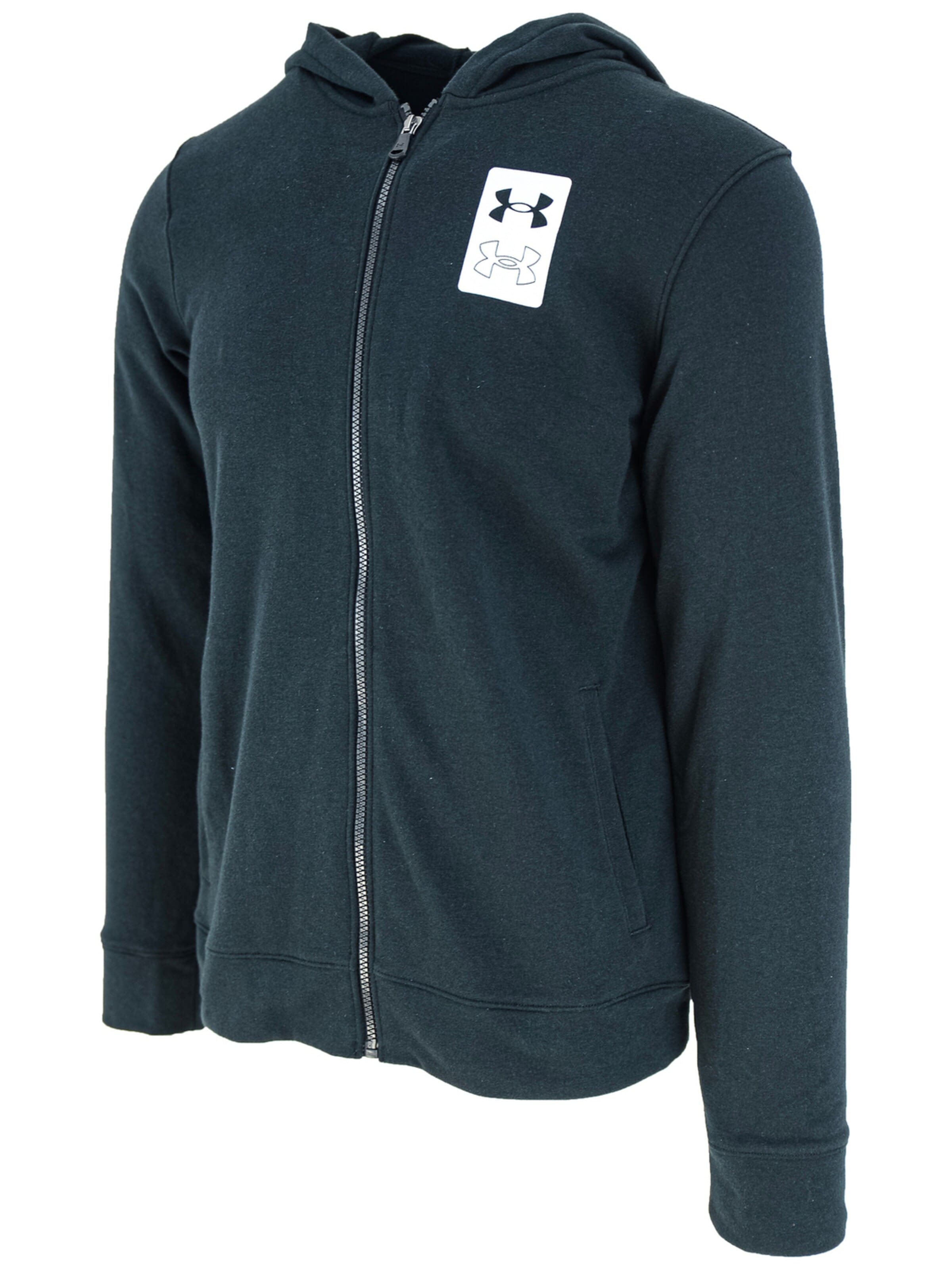 UNDER ARMOUR Sweatjacke 'Under Armour Rival Terry'‌‌‌‌‌‌ in Schwarz