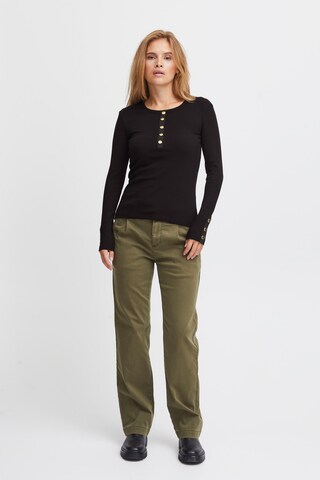 PULZ Jeans Shirt in Black