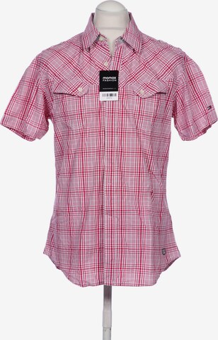 Tommy Jeans Button Up Shirt in L in Pink: front