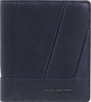 Piquadro Wallet 'Carl' in Blue: front