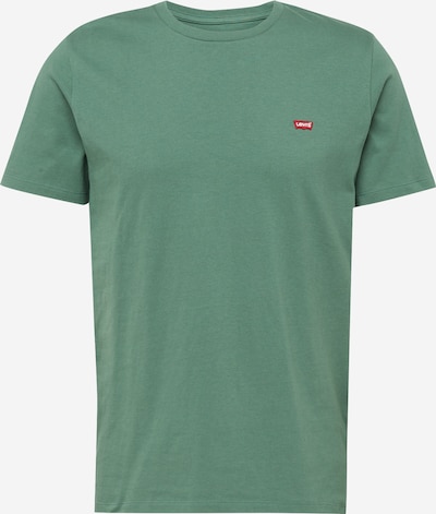 LEVI'S ® Shirt 'SS Original HM Tee' in grün / rot / weiß, Produktansicht