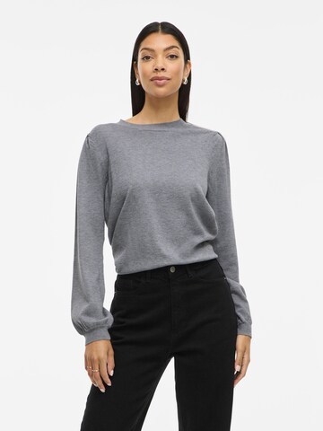 VILA - Jersey 'ELLA' en gris: frente