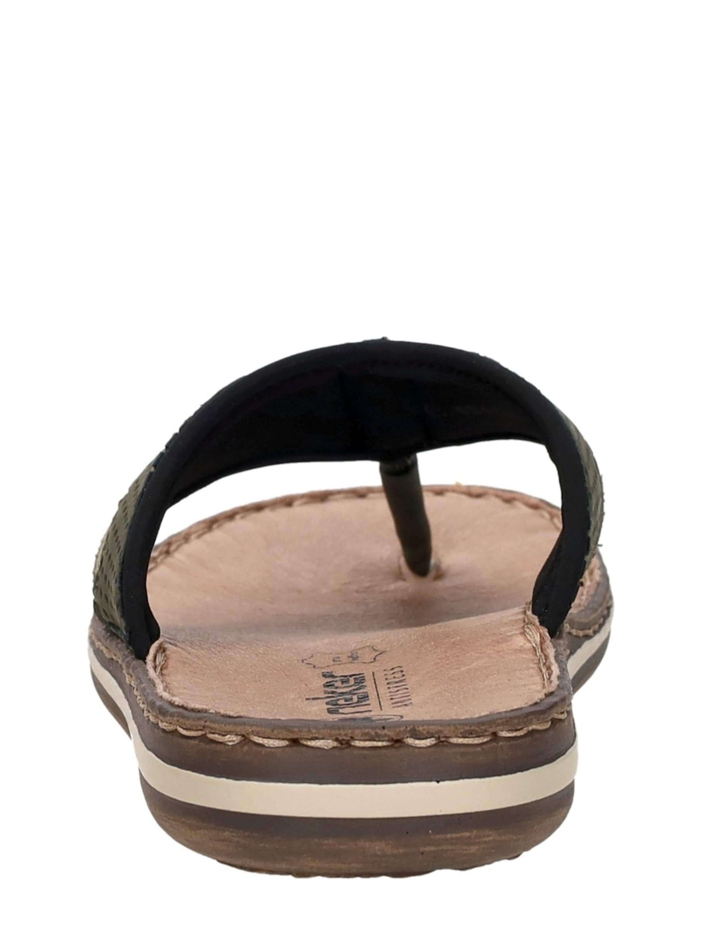 Rieker Teenslippers 'Teen' in Groen