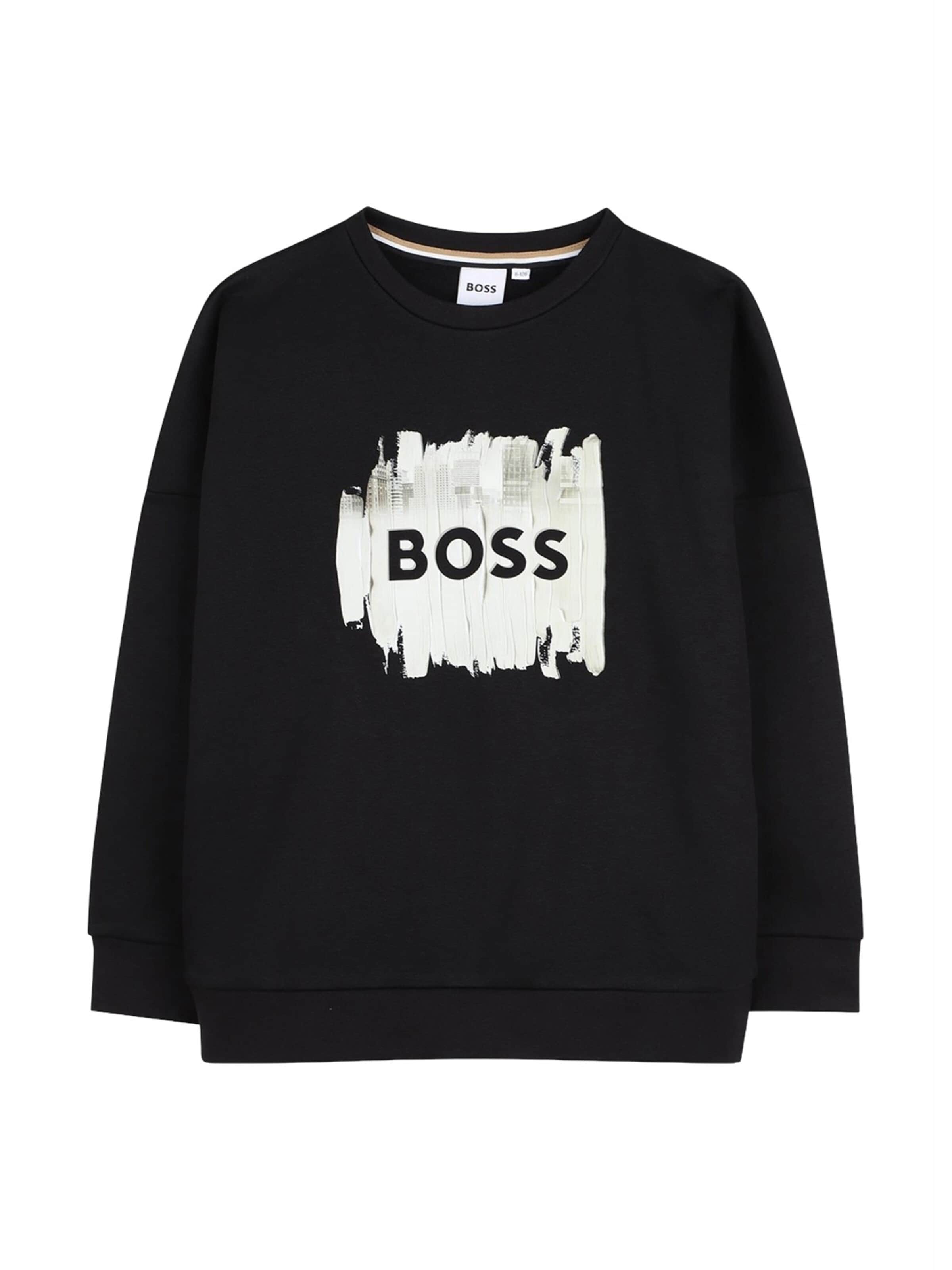BOSS Sweatshirt in Black: front