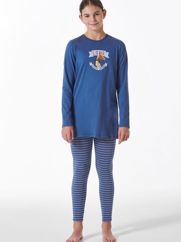 Pyjama ' Horse World ' SCHIESSER en bleu