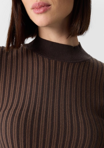 COMMA Pullover in Braun