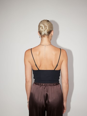 LeGer by Lena Gercke Top 'Fiona' in Black: back