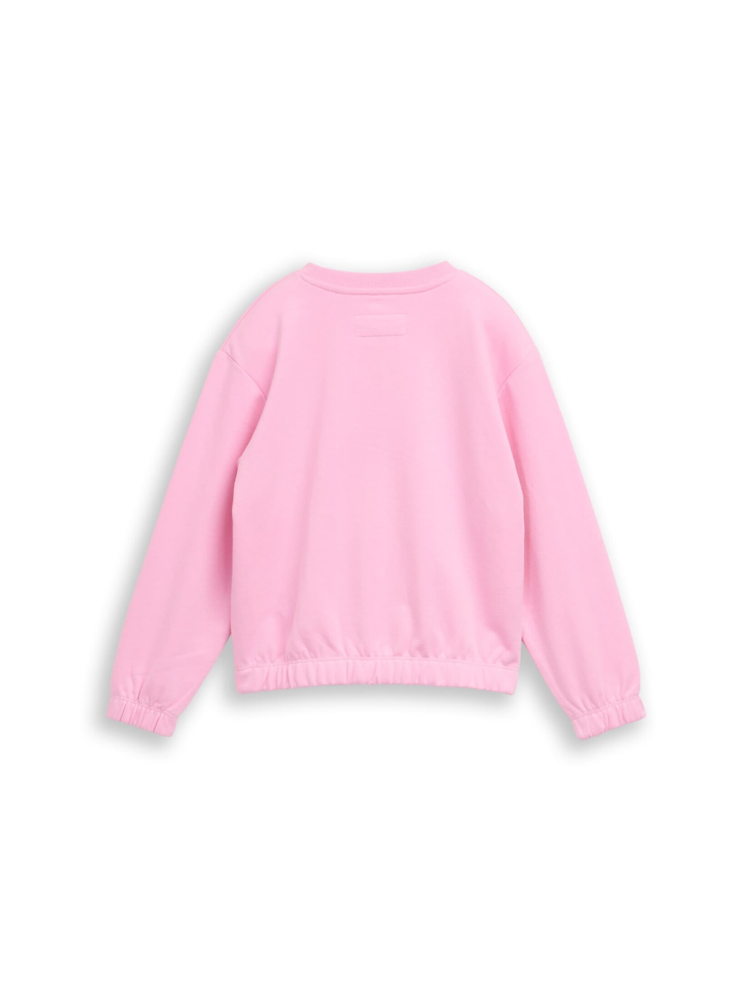TOM TAILOR Sweatshirt in Pink
