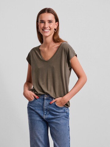 PIECES Shirt 'Kamala' in Groen: voorkant