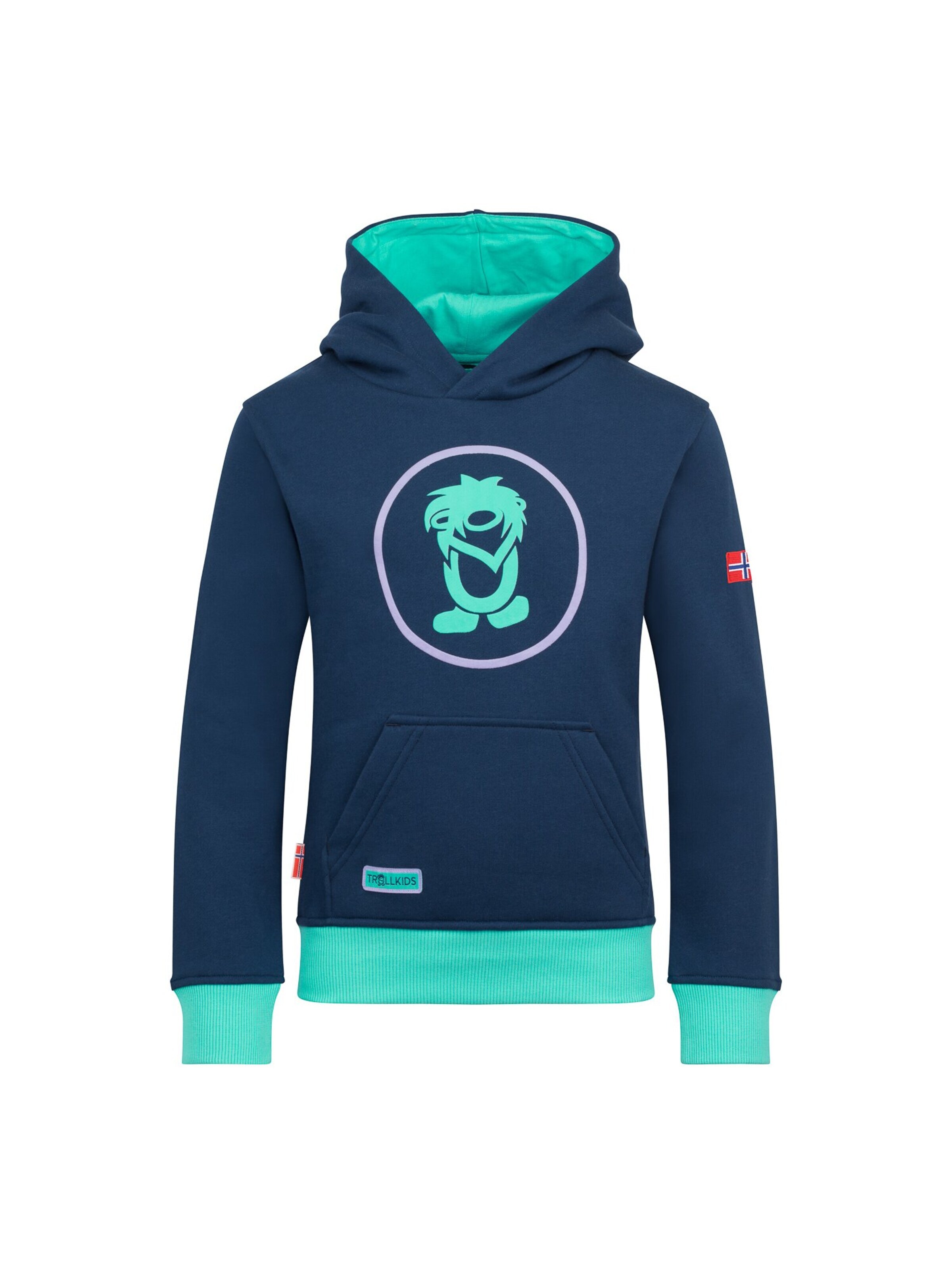 TROLLKIDS Sweater in Green: front