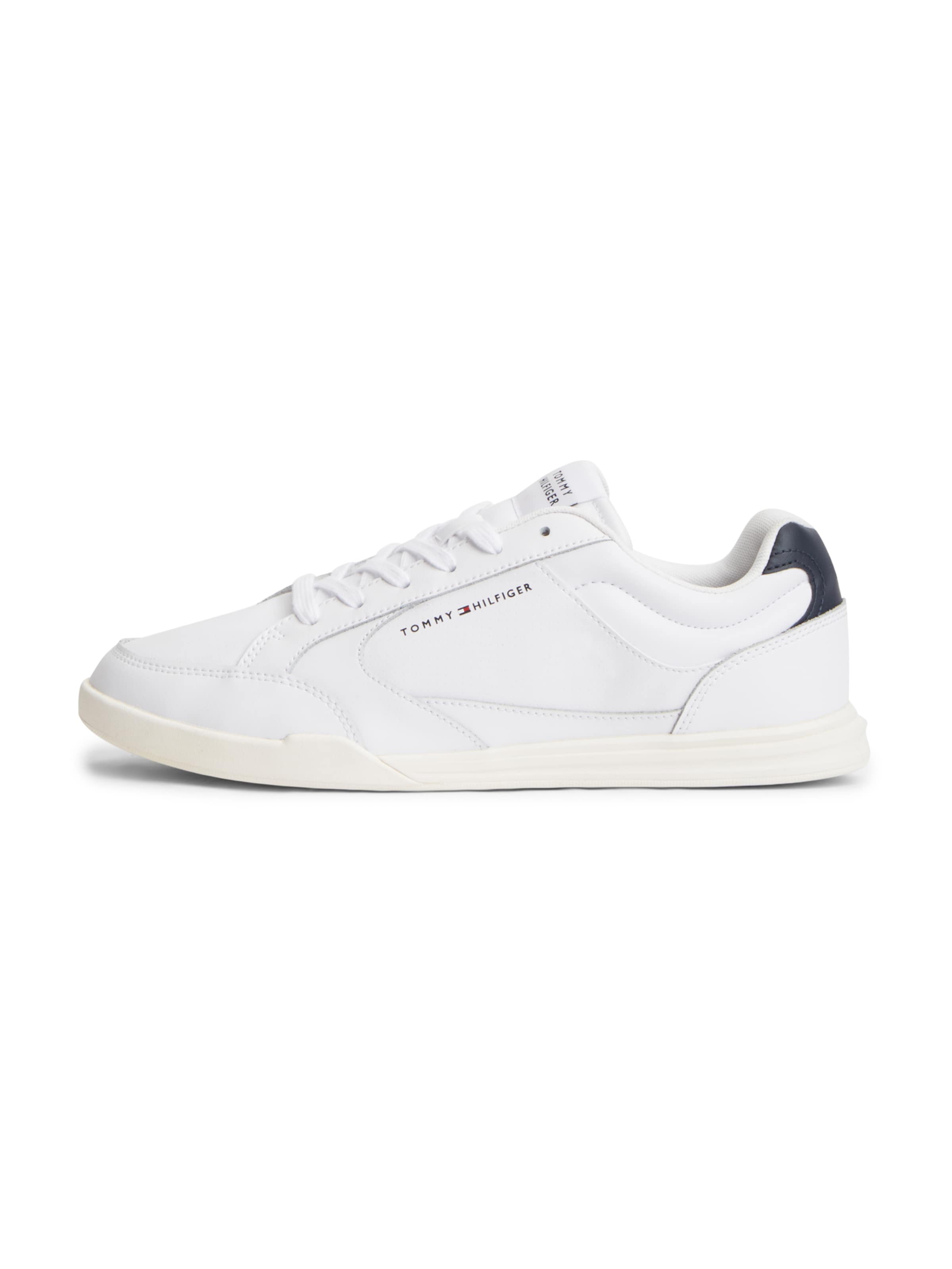 TOMMY HILFIGER Rövid szárú sportcipők - fehér: elől