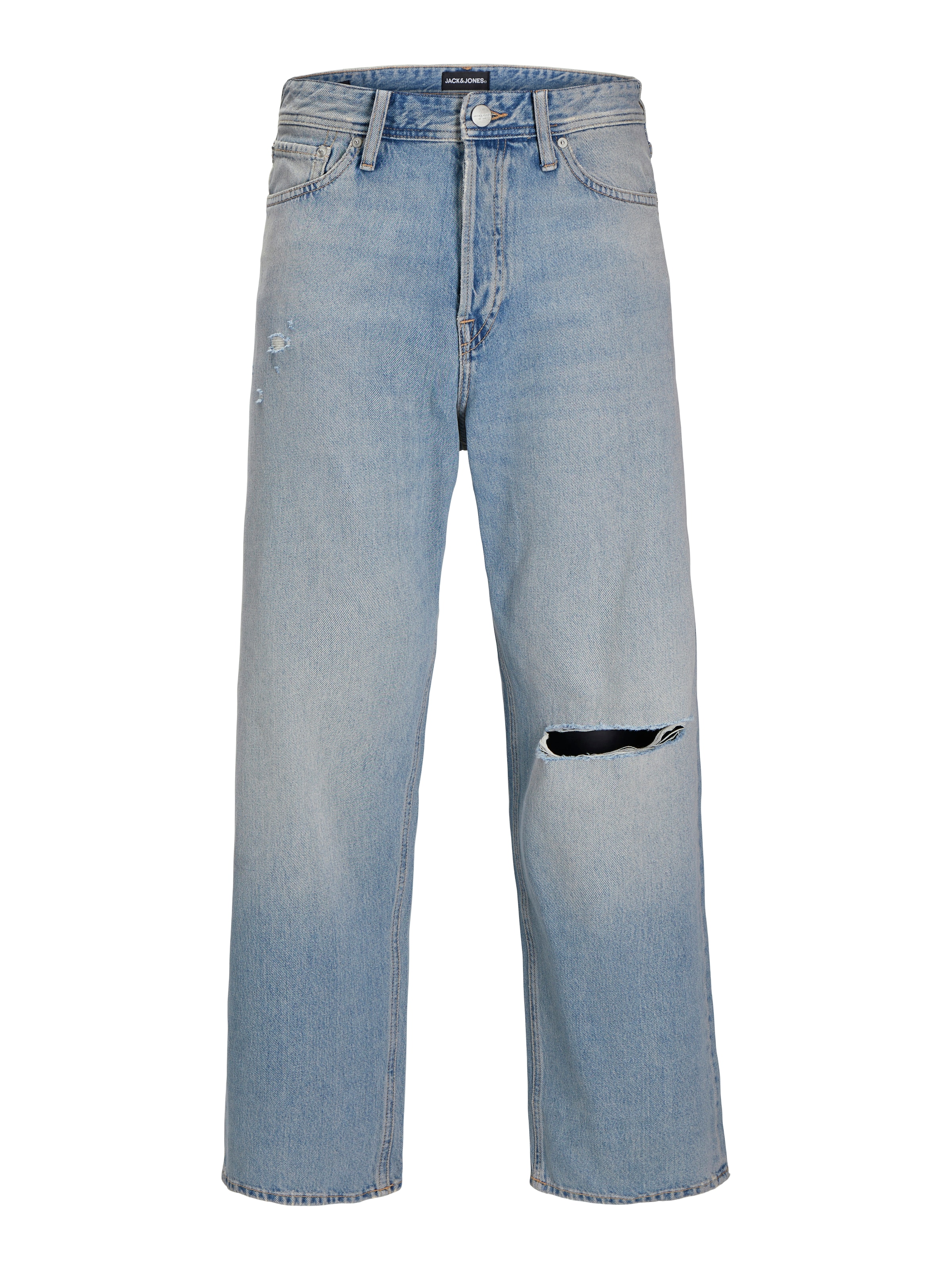 JACK & JONES Baggy Farkut 'JJIALEX JJORIGINAL' värissä sininen: etupuoli