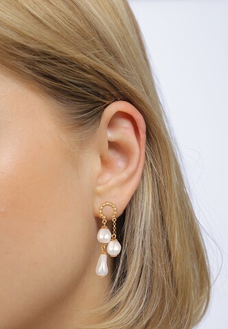 Boucles d'oreilles ELLI PREMIUM en or : devant