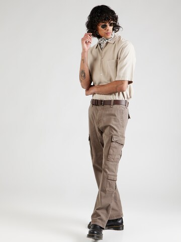 HOLLISTER Regular Cargo trousers in Brown