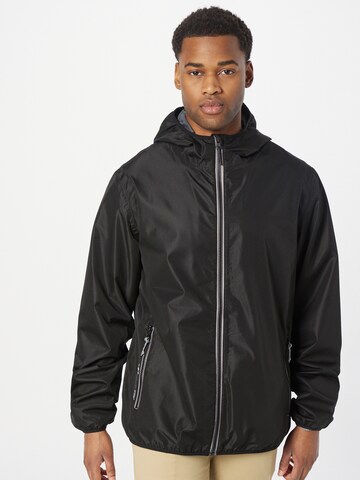 KILLTEC Outdoor jacket in Black: front