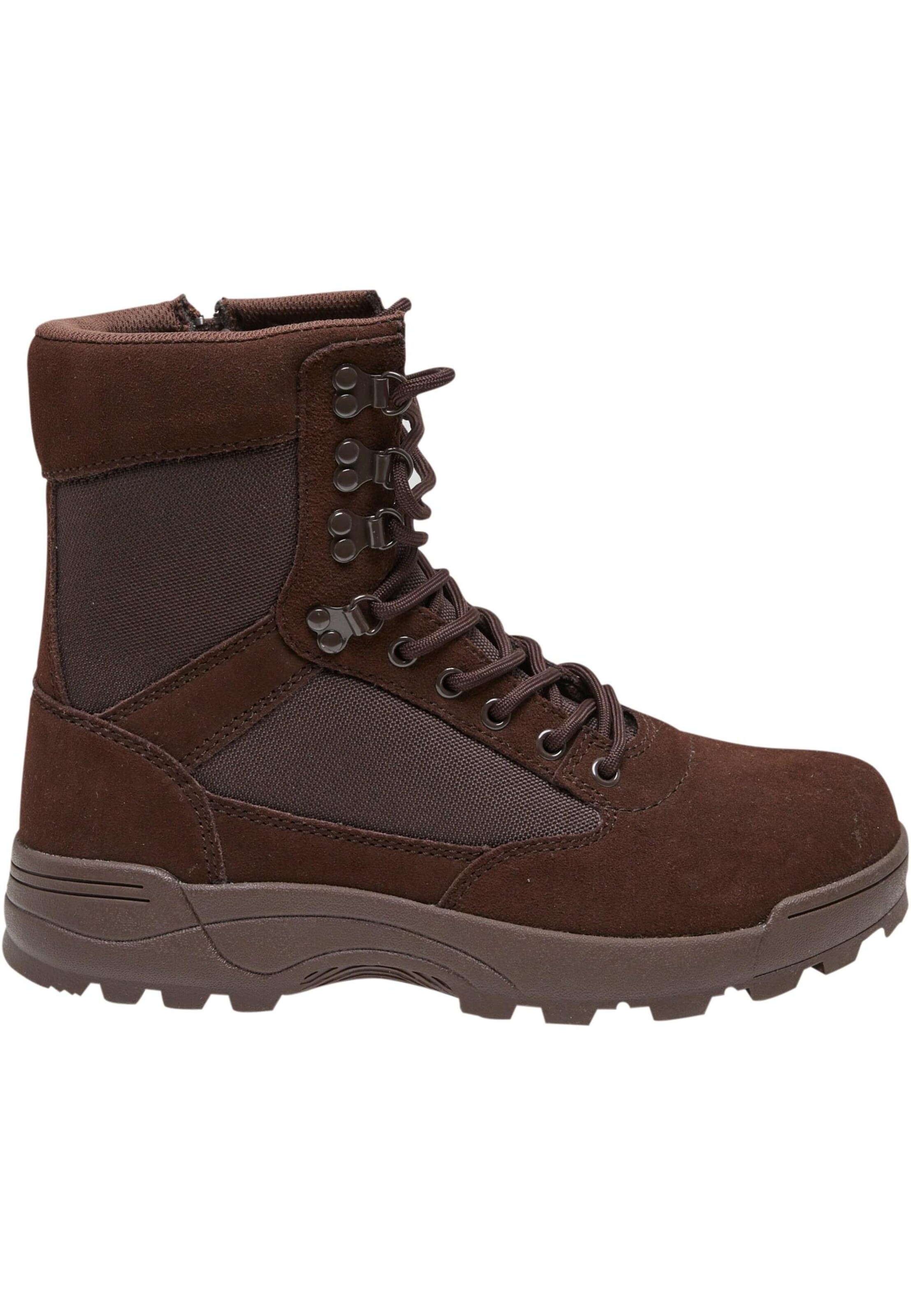 Bottines à lacets Brandit en marron