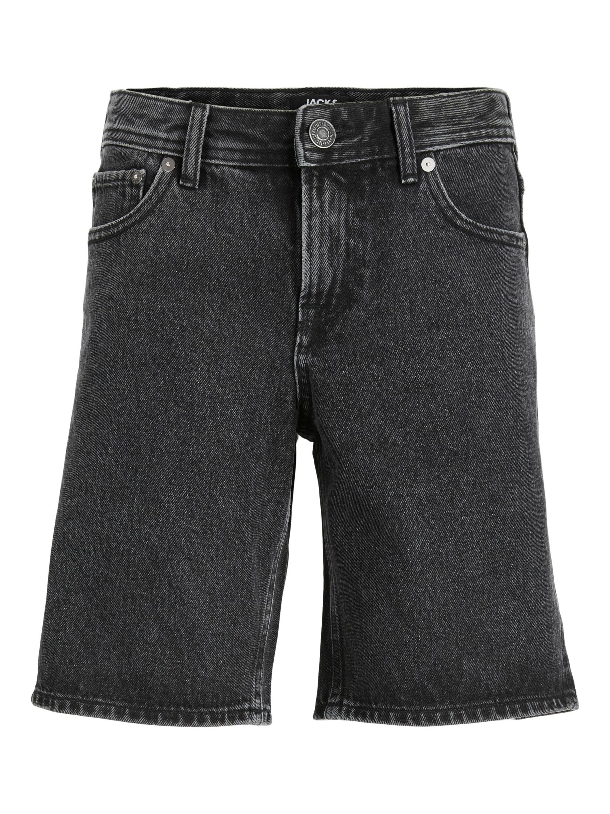 Jack & Jones Junior Loosefit Shorts 'Chris' in Grau: Vorderseite