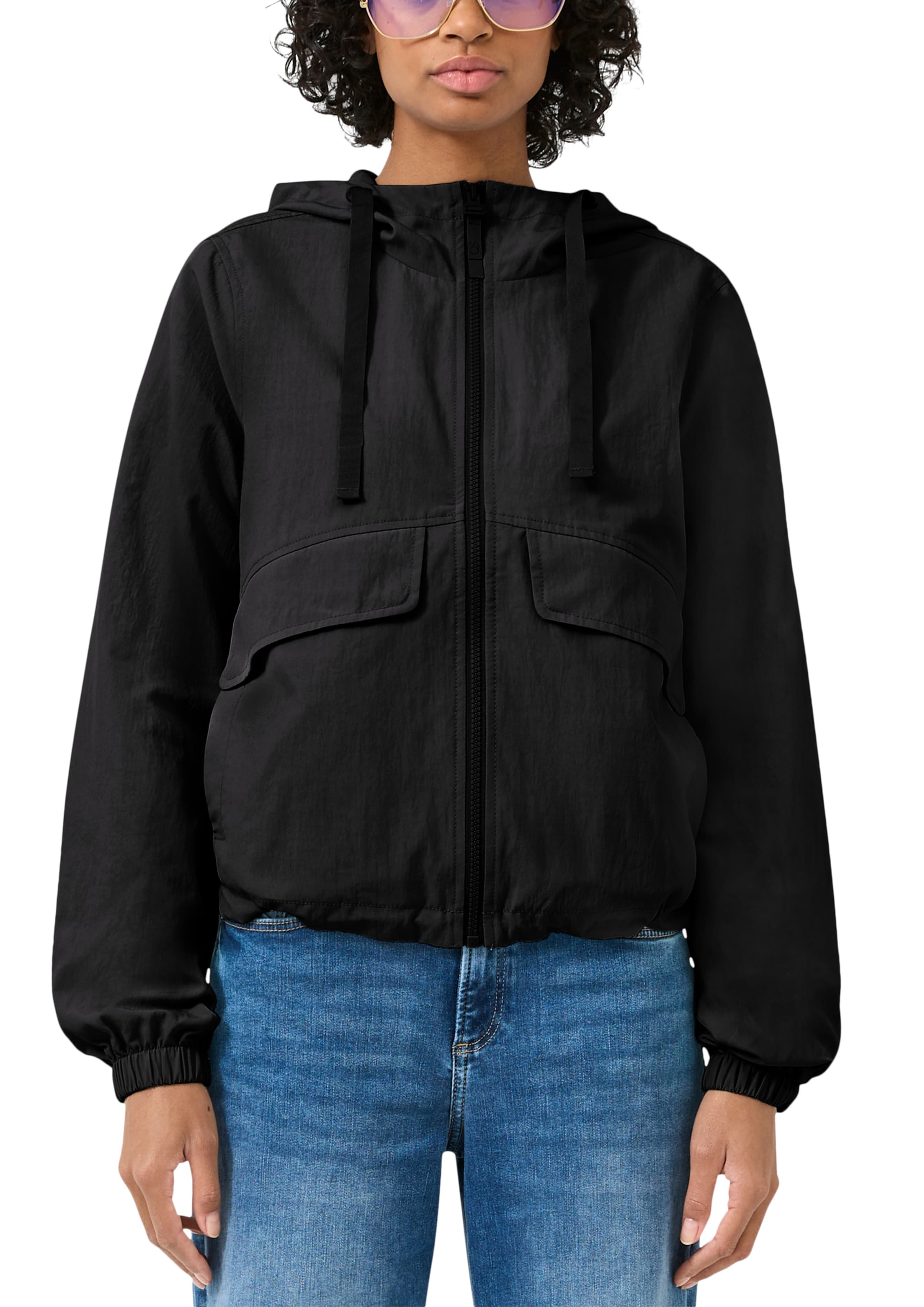Veste mi-saison QS en noir