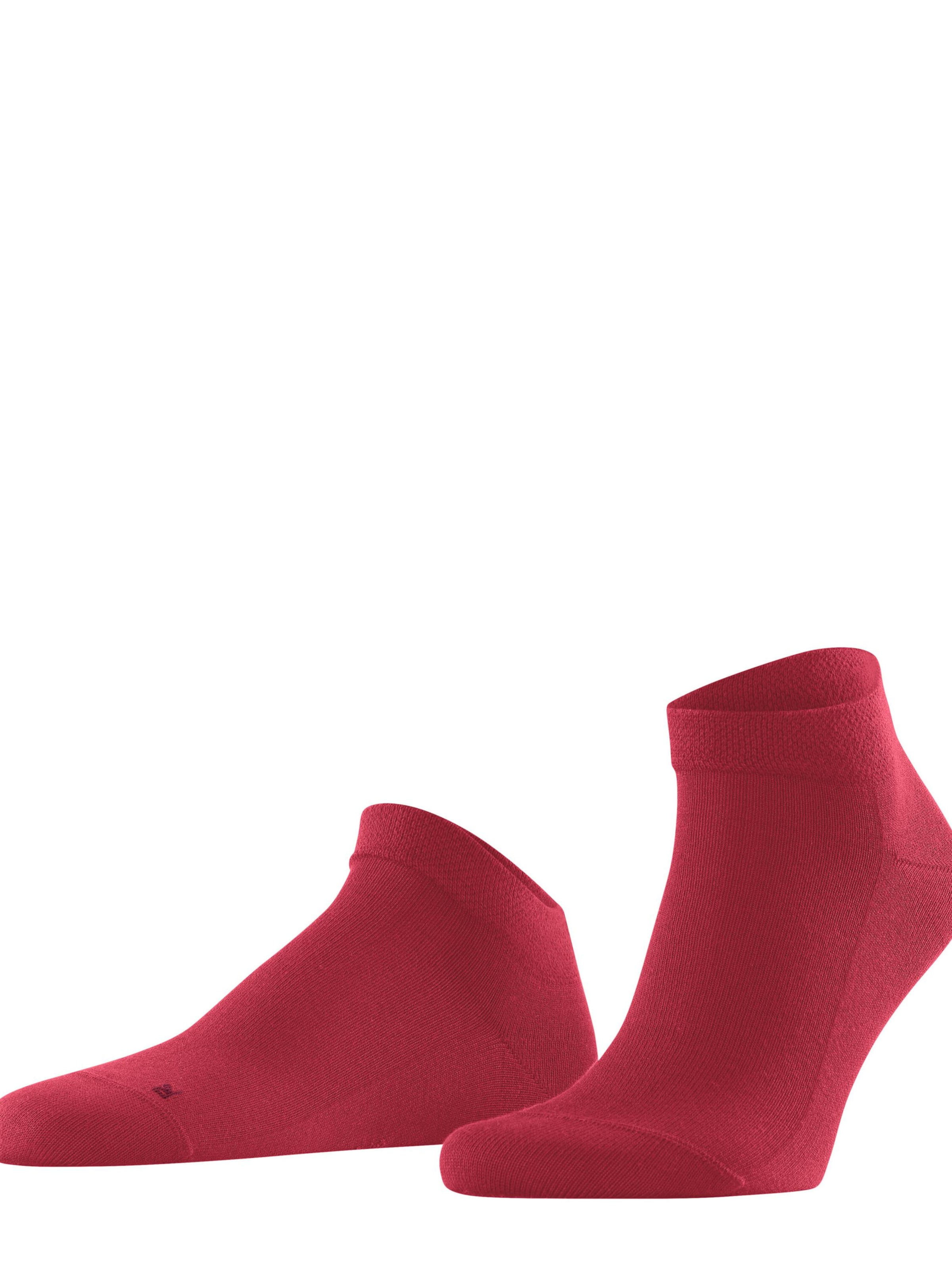 FALKE Socks 'Sensitive London' in Red: front