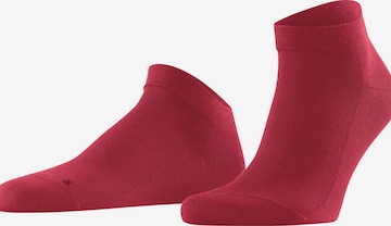 FALKE Socks 'Sensitive London' in Red: front