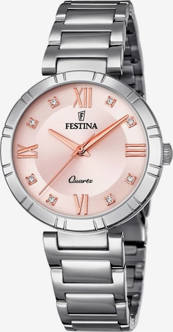 Montre à affichage analogique 'Festina - Watch MADEMOISELLE - Quartz watch movement - Watch case width: 32.5 mm' FESTINA en or : devant