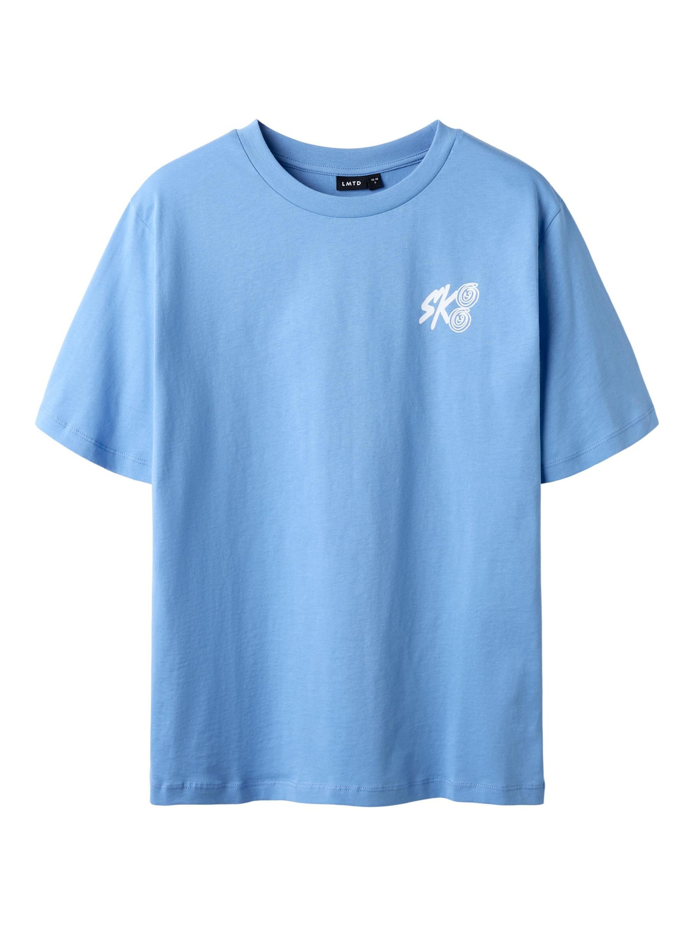 T-Shirt LMTD en bleu : devant