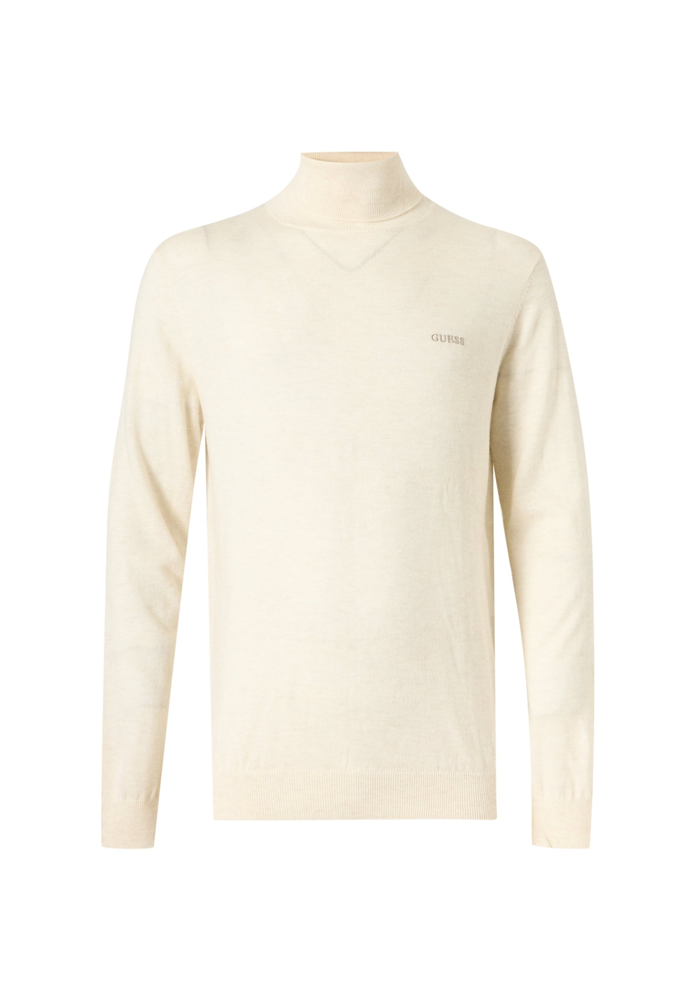 GUESS Pullover 'NIGEL' in Weiß: Vorderseite
