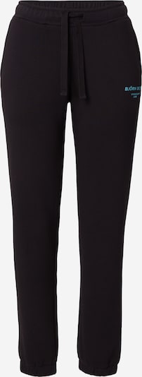 BJÖRN BORG Pantalon de sport 'ESSENTIAL' en turquoise / noir, Vue avec produit