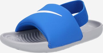 Chaussures ouvertes 'KAWA' Nike Sportswear en bleu : devant