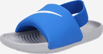 Nike Sportswear Sandals & Slippers 'KAWA' in Blue: front