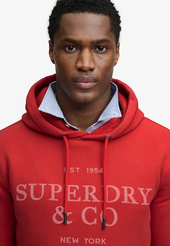 Sweat-shirt '1954 Company' Superdry & Co en rouge