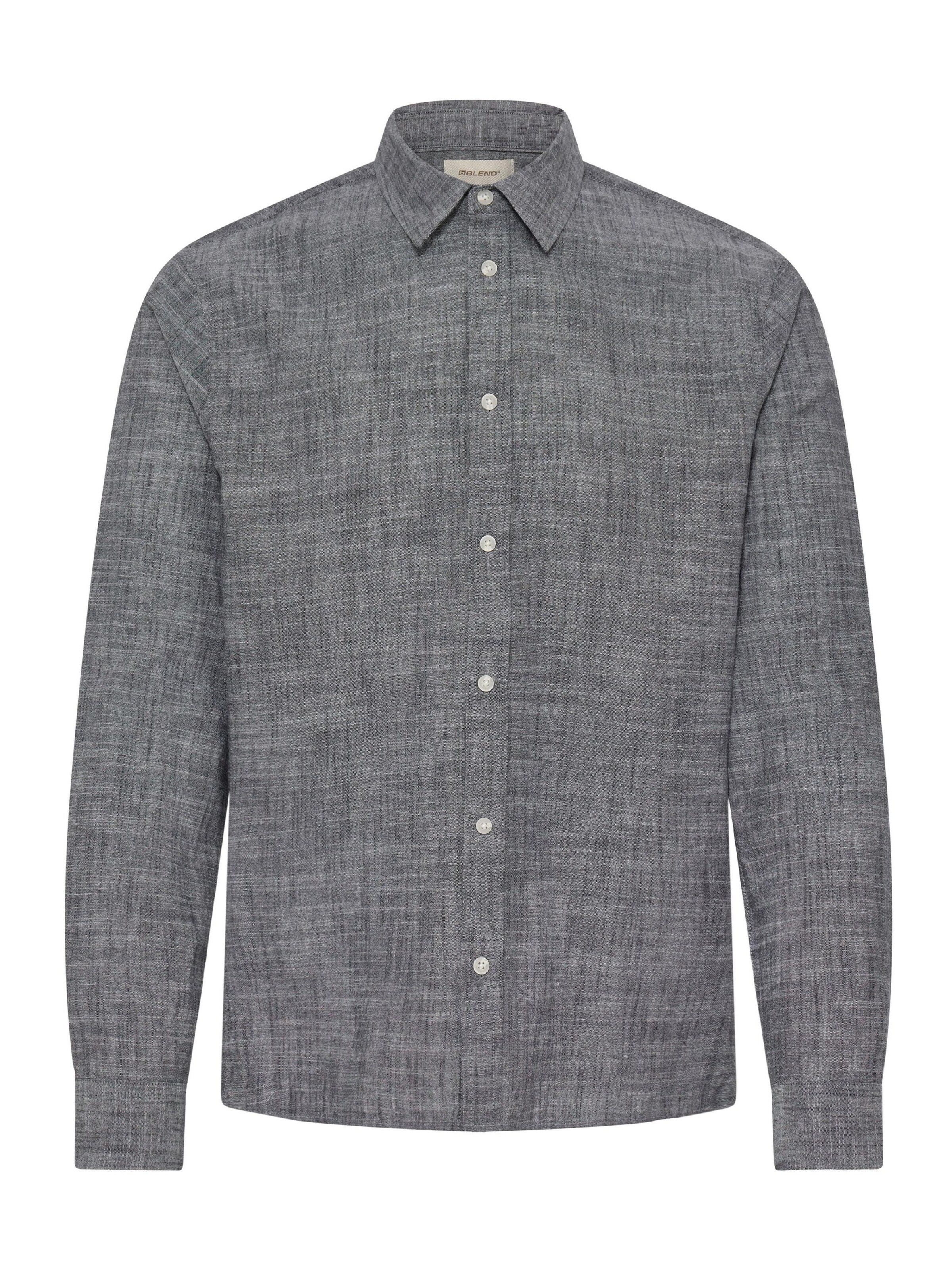 BLEND - Ajuste regular Camisa ' BHDaris ' en azul: frente
