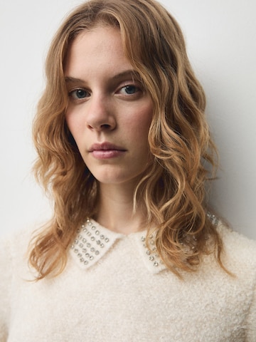 Pull-over 'Camaron' MANGO en beige