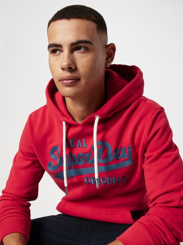 Superdry - Sweatshirt 'Soda Pop' em vermelho