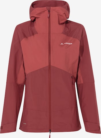 VAUDE Outdoorjacke 'Simony' in Rot: Vorderseite